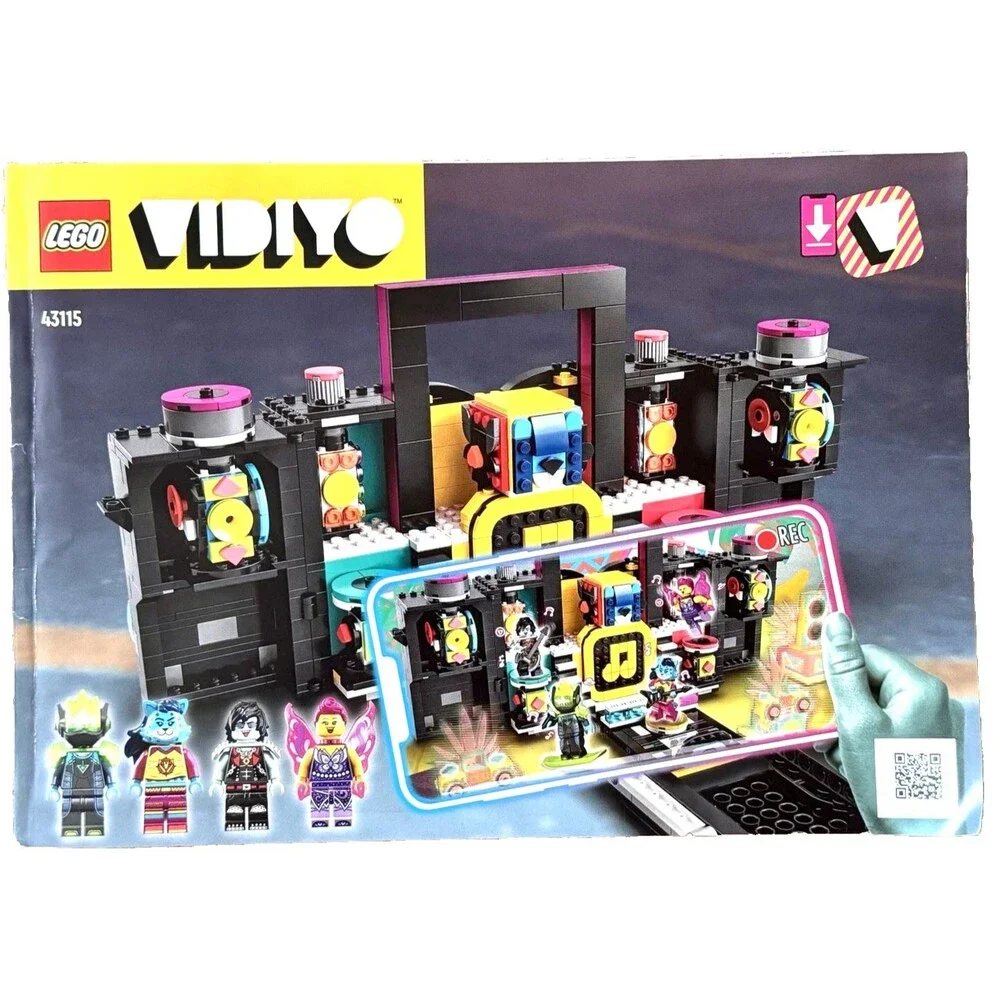 LEGO Vidiyo The Boombox Building Instructions Manual 43115 Booklet Only Book